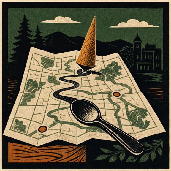 The Dipper illustrated desk sigil